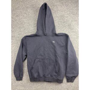 Oner Hoodie Mens Medium Blue Pullover Fleece Kangaroo Pocket Sweatshirt